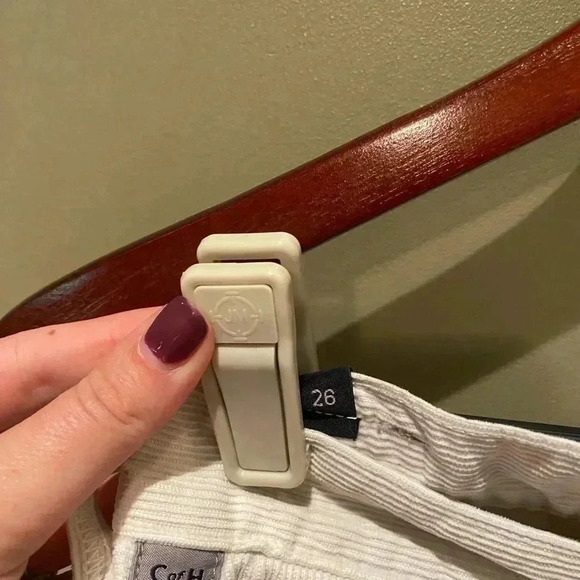 CITIZENS OF HUMANITY CREAM AGNES MIDRISE SLIM STRAIGHT PANTS CORDUROY SIZE 26 - Picture 5 of 5